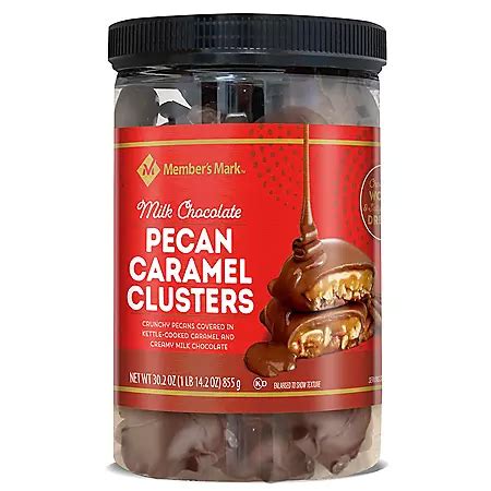 Elevate Your Dessert Experience with Mashot Milk Chocolate Pecan Caramel Clusters